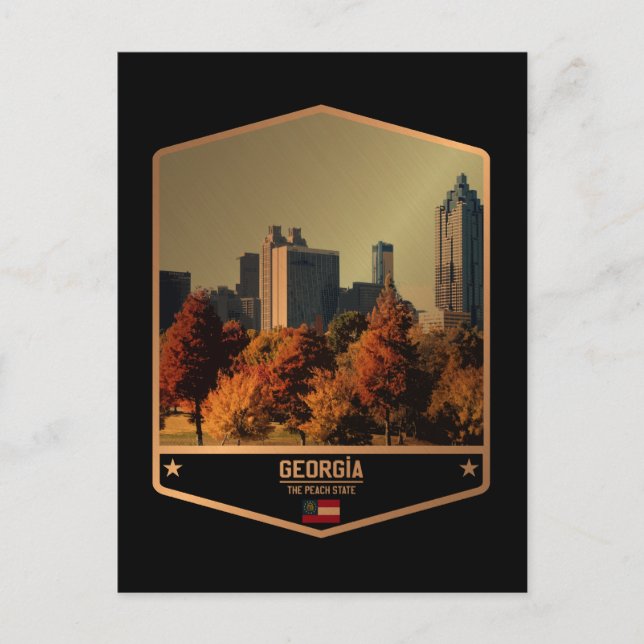 Georgien Postkarte (Vorderseite)