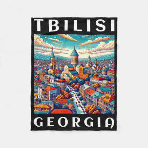 Georgien Reise und Tiflis Fleecedecke