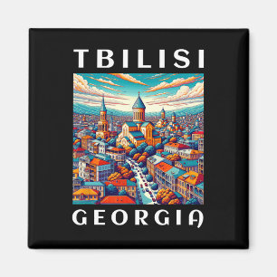 Georgien Reise und Tiflis Magnet