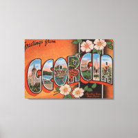 Georgien (Rose Cherokee) - Große Briefmarkenszenen