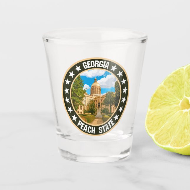 Georgien Schnapsglas (Vorderseite)
