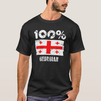 Georgien-Unterstützung | 100 % georgischer Akku -  T-Shirt