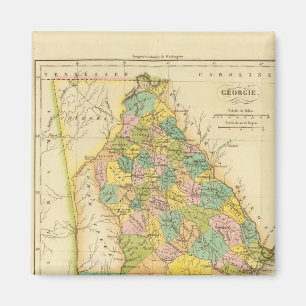 Georgien USA Magnet