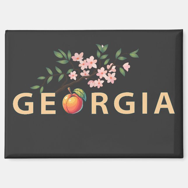 Georgien USA Magnet (Vorderseite)