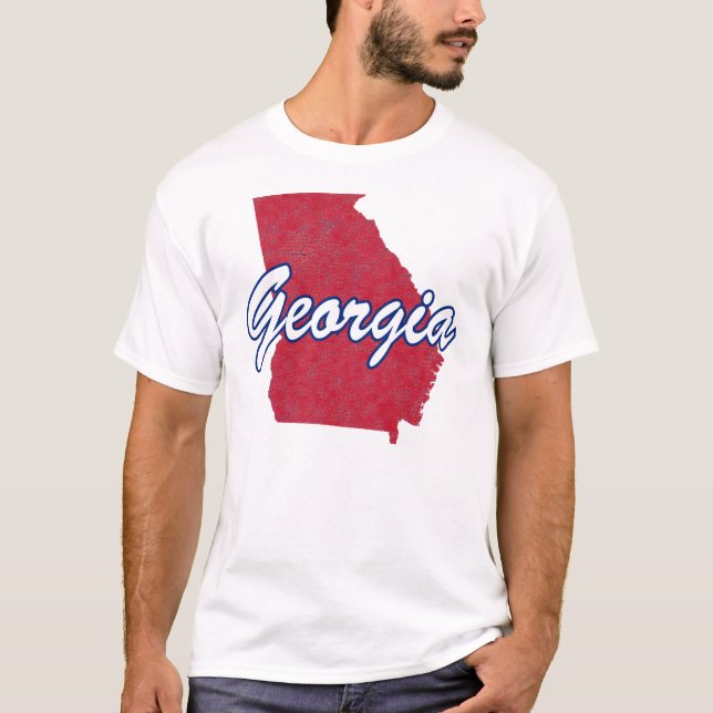 Georgien (USA) T-Shirt (Vorderseite)