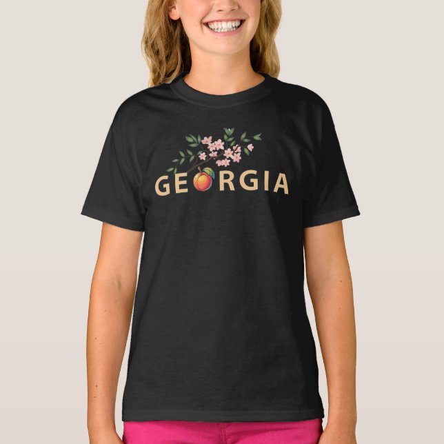 Georgien USA T-Shirt (Vorderseite)
