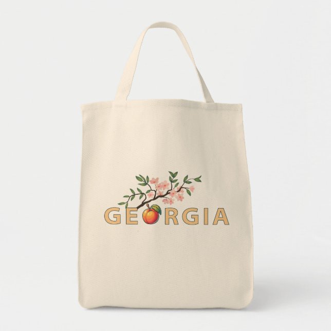 Georgien USA Tragetasche (Vorne)