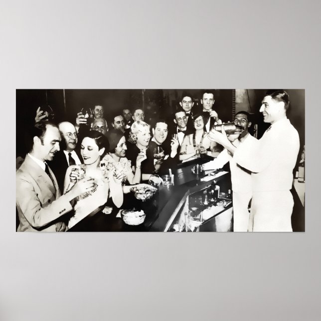 GEORGIEN VERBOT SPEAKEASY c. 1925 Poster (Vorne)