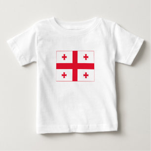 Georgienflagge Baby T-shirt