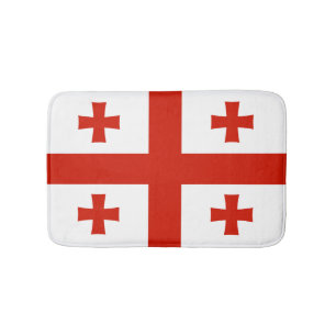 Georgienflagge Badematte