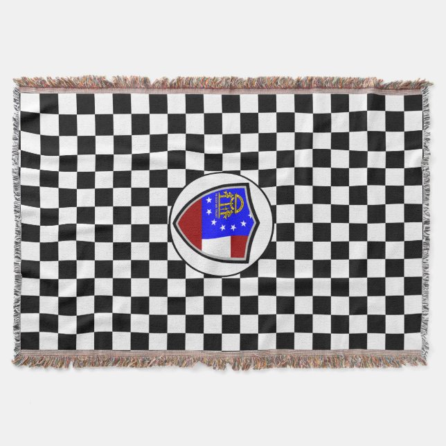 Georgienflagge Decke (Vorderseite)