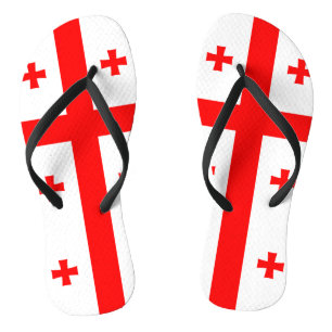 Georgienflagge Flip Flops