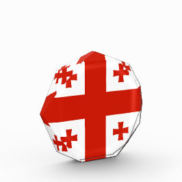 Georgienflagge Fotoblock