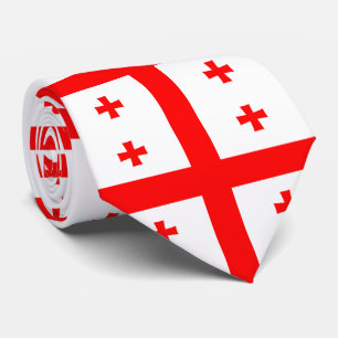 Georgienflagge Krawatte