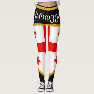 Georgienflagge Leggings