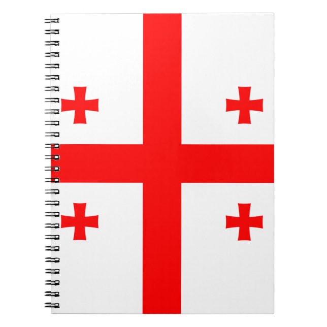 Georgienflagge Notizblock (Vorderseite)