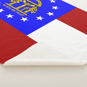 Georgienflagge Sherpadecke