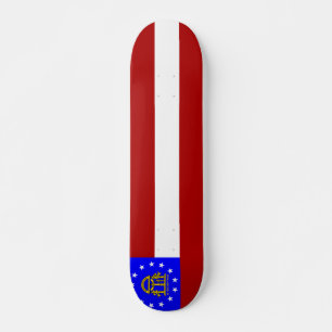 Georgienflagge Skateboard