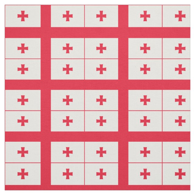 Georgienflagge Stoff (Muster)