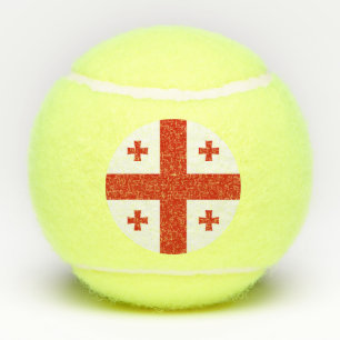 Georgienflagge Tennisbälle