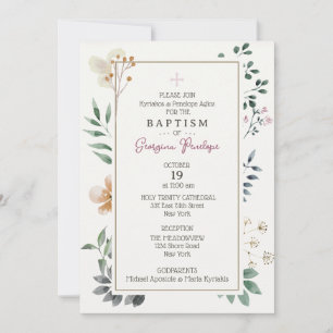 Georgina Gerahmte Einladung