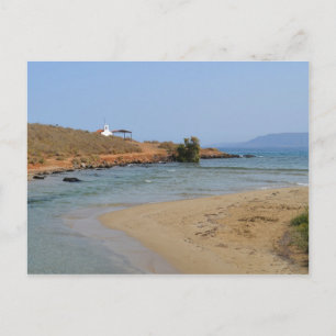 Georgioupoli Beach, Kreta Postcard Postkarte