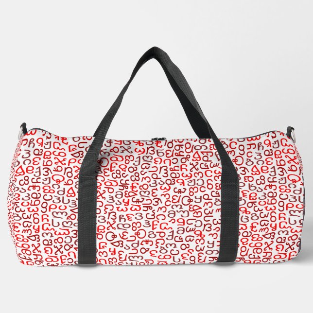 georgisch duffle bag (Vorderseite)