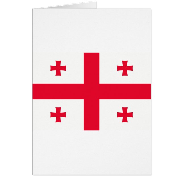 georgische Flagge (Vorne)