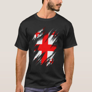georgische Flagge T-Shirt