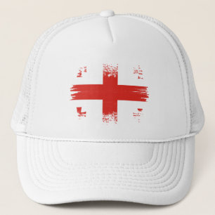 georgische Flagge Truckerkappe