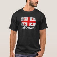 georgische Flagge | Vintages Geschenk aus Georgien