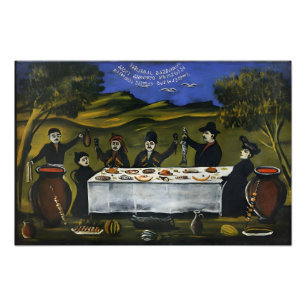 Georgischer Maler Niko Pirosmani Fotodruck