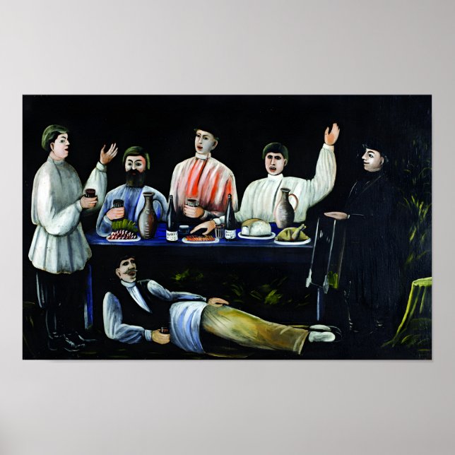 Georgischer Maler Niko Pirosmani Poster (Vorne)