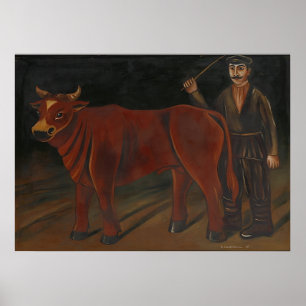 Georgischer Maler Niko Pirosmani Poster