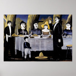 Georgischer Maler Niko Pirosmani Poster