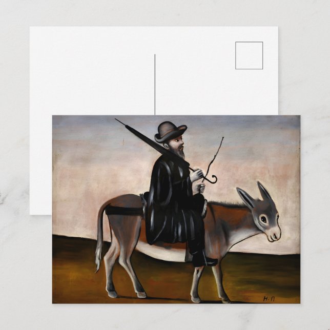 Georgischer Maler Niko Pirosmani Postkarte (Vorne/Hinten)