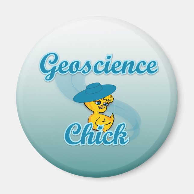 Geoscience Chick #3 Magnet (Vorne)