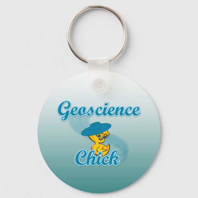 Geoscience Chick #3 Schlüsselanhänger (Vorderseite)