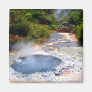 Geothermale Aktivität in der Nähe von Rotorua, Neu Magnet