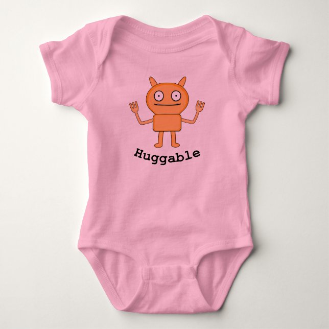 Gepäck - Baby Jersey Bodysuit Strampler (Vorderseite)