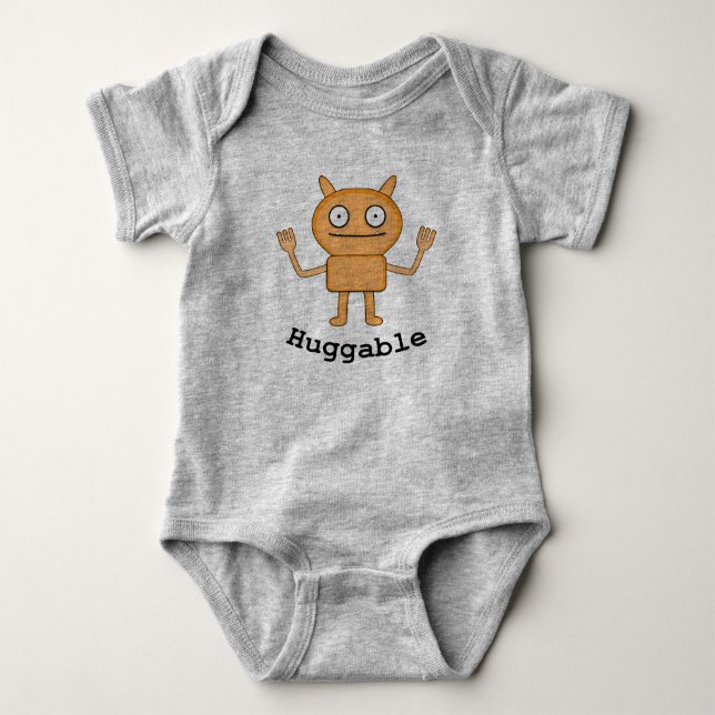 Gepäck - Baby Jersey Bodysuit Strampler (Vorderseite)