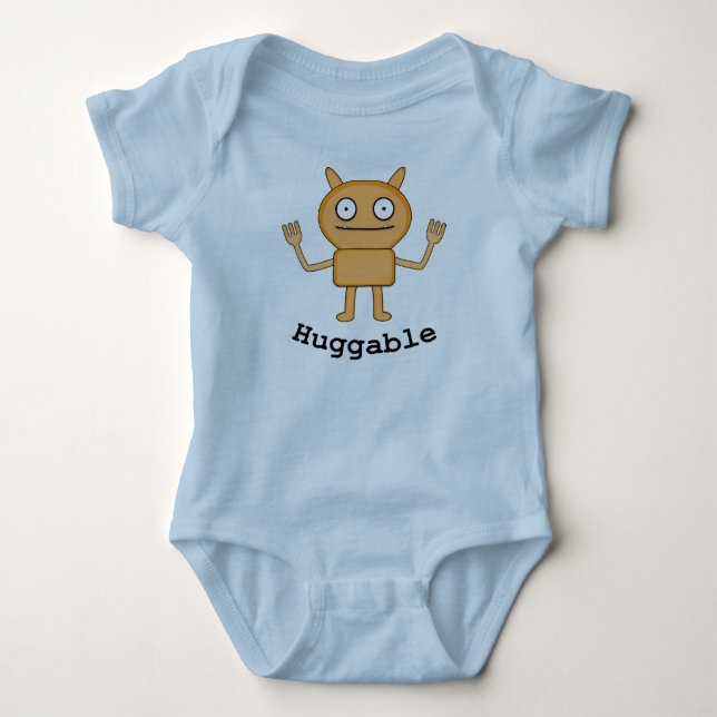 Gepäck - Baby Jersey Bodysuit Strampler (Vorderseite)