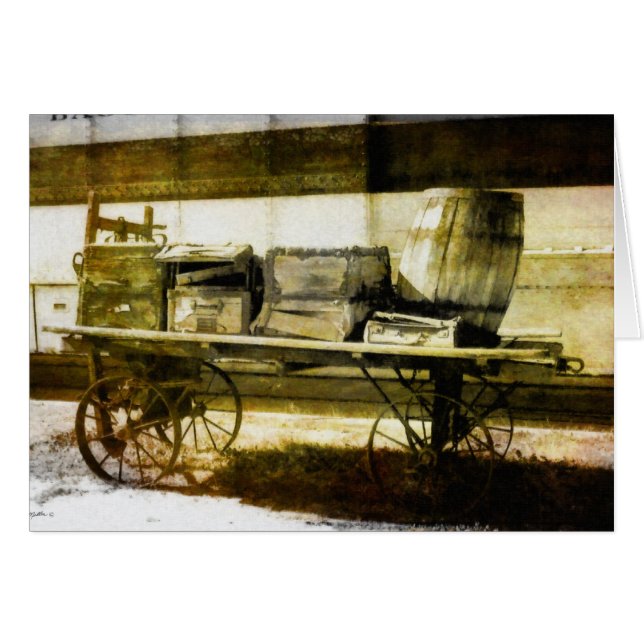 Gepäck-Lastwagen (Vorderseite (Horizontal))