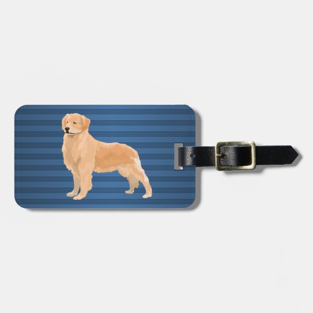 Gepäckanhänger (Vorderseite horizontal)