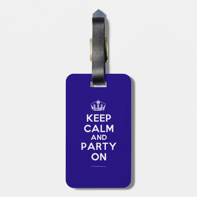 Gepäckanhänger (Rückseite vertikal)