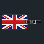 Gepäckanhänger der britischen Flagge für Gepäck un<br><div class="desc">Britische Gepäckanhänger für Gepäckstücke und Koffer. Niedliche Geschenkidee für patriotische Urlaubsreisende. Gewerkschaft Jack Flag Design.</div>