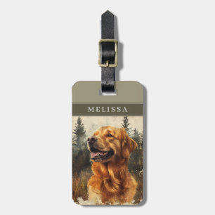 Gepäckanhänger für Golden Retriever Hunde