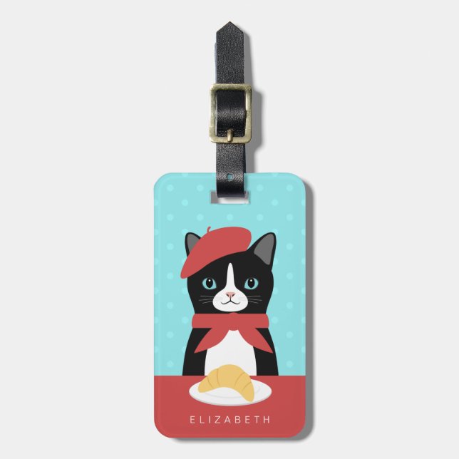 Gepäckanhänger für Katzen (Vorderseite vertikal)
