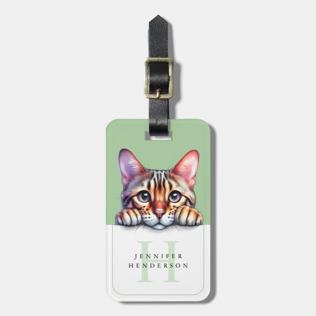Gepäckanhänger für Katzen (Vorderseite vertikal)