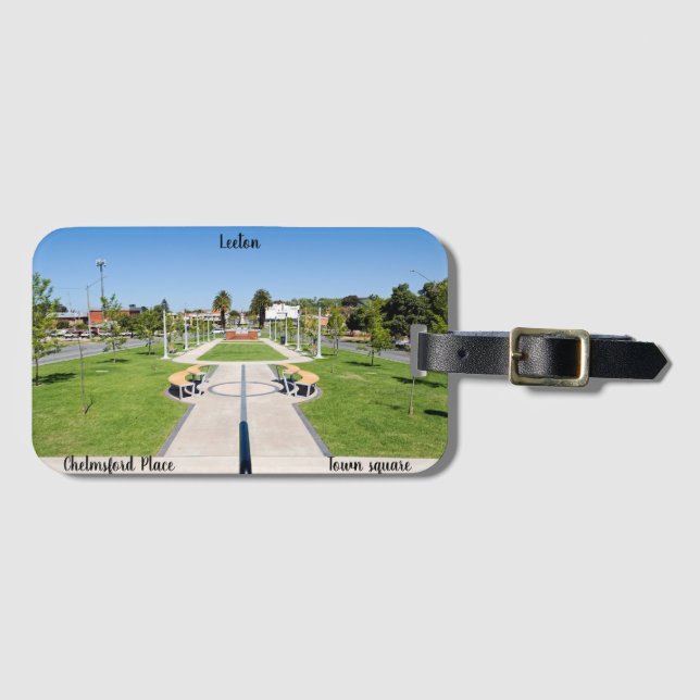 Gepäckanhänger für Reisen (Vorderseite (Horizontal))